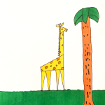 Giraffe Art