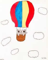 Hot Air Balloon Art