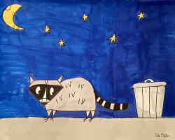 Raccoon Art